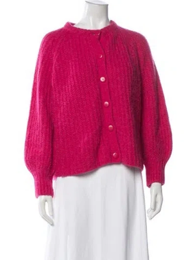 Pre-owned La Maille Sezane Crew Neck Sweater In Pink