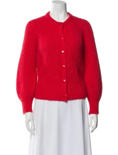 Pre-owned La Maille Sezane Crew Neck Sweater In Red
