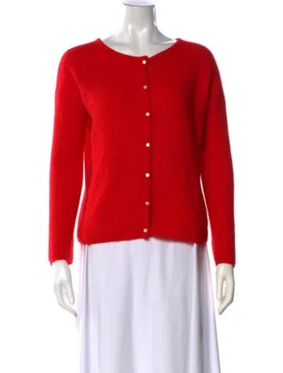 Pre-owned La Maille Sezane Crew Neck Sweater In Red