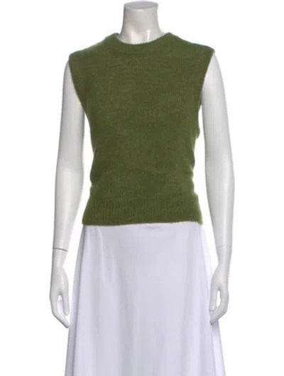Pre-owned La Maille Sezane Crew Neck Sweater W/ Tags In Green