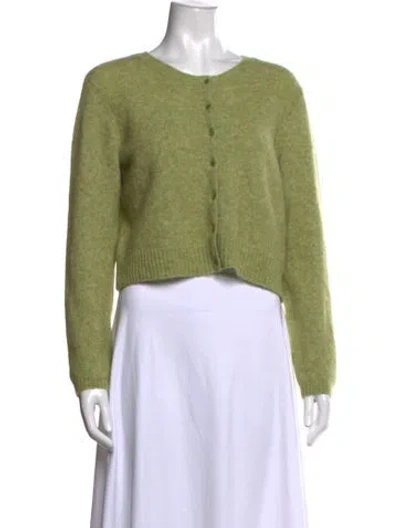 Pre-owned La Maille Sezane Crew Neck Sweater W/ Tags In Green