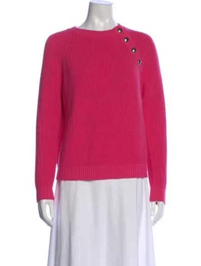 Pre-owned La Maille Sezane Crew Neck Sweater W/ Tags In Pink