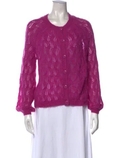Pre-owned La Maille Sezane Crew Neck Sweater W/ Tags In Purple
