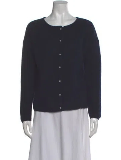 Pre-owned La Maille Sezane Kid Mohair Scoop Neck Sweater In Gray