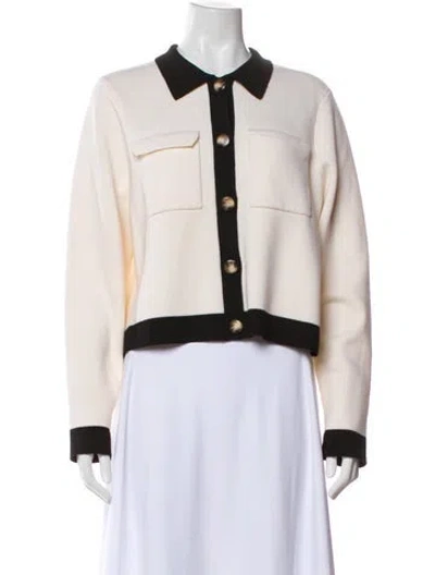 Pre-owned La Maille Sezane Merino Wool Crew Neck Sweater