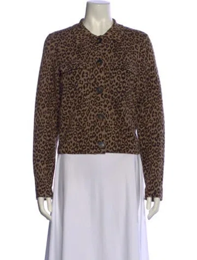 Pre-owned La Maille Sezane Merino Wool Crew Neck Sweater In Multi