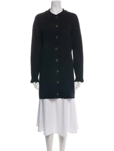 Pre-owned La Maille Sezane Merino Wool Jacket In Black