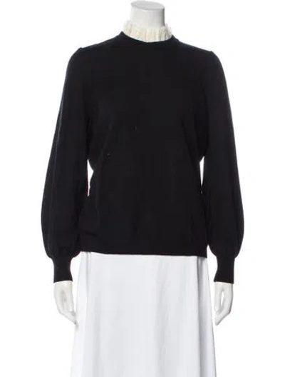 Pre-owned La Maille Sezane Merino Wool Long Sleeve Top W/ Tags In Gray