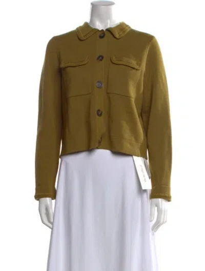 Pre-owned La Maille Sezane Merino Wool Sweater In Brown