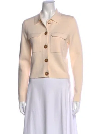 Pre-owned La Maille Sezane Merino Wool Sweater In Neutral