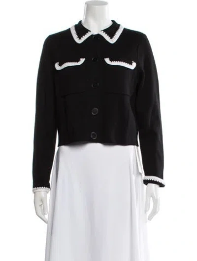 Pre-owned La Maille Sezane Merino Wool Sweater W/ Tags In Black