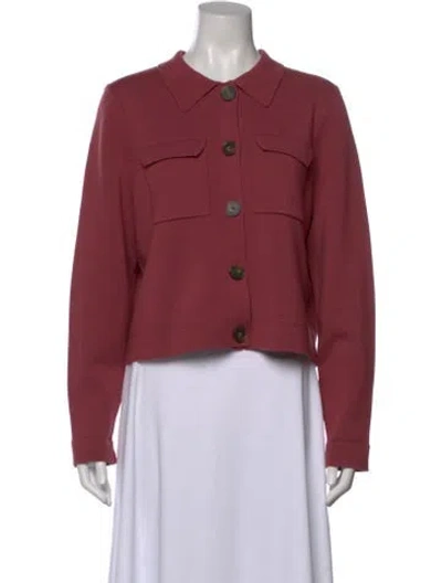 Pre-owned La Maille Sezane Merino Wool Sweater W/ Tags In Pink