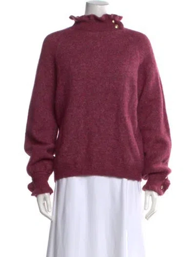 Pre-owned La Maille Sezane Merino Wool Turtleneck Sweater