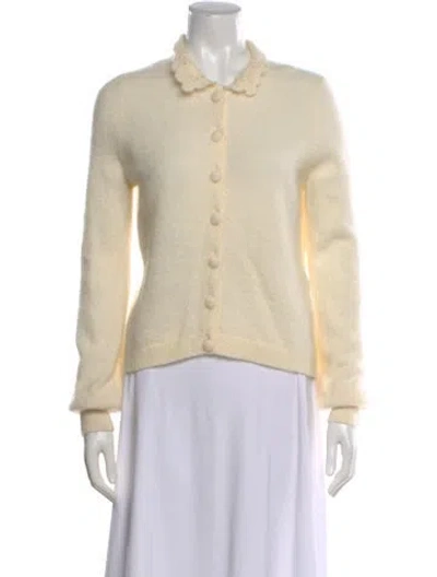 Pre-owned La Maille Sezane Mohair Sweater In Neutral