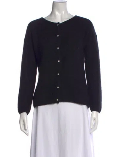 Pre-owned La Maille Sezane Open Front Sweater In Blue