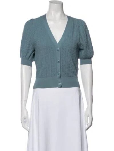 Pre-owned La Maille Sezane Open Front Sweater In Multi