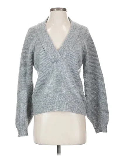Pre-owned La Maille Sezane Paris Cardigan Sweater In Gray