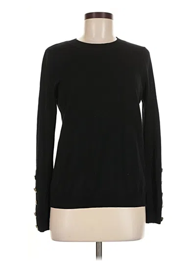 Pre-owned La Maille Sezane Paris Pullover Sweater In Black