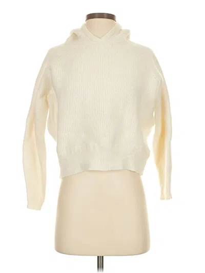 Pre-owned La Maille Sezane Paris Turtleneck Sweater In White