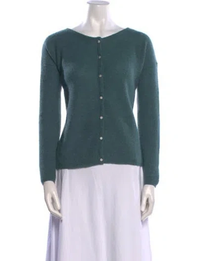 Pre-owned La Maille Sezane Scoop Neck Sweater In Blue