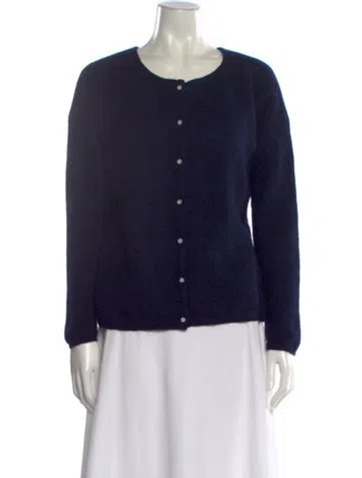 Pre-owned La Maille Sezane Scoop Neck Sweater In Blue