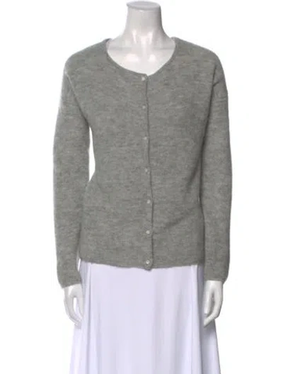 Pre-owned La Maille Sezane Scoop Neck Sweater In Gray