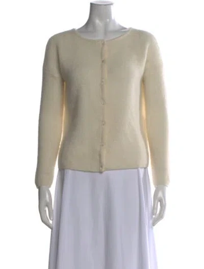 Pre-owned La Maille Sezane Scoop Neck Sweater In Neutral