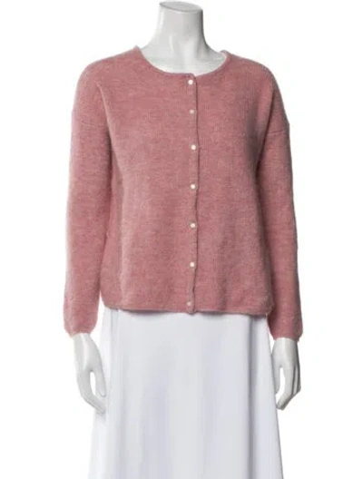 Pre-owned La Maille Sezane Scoop Neck Sweater In Pink