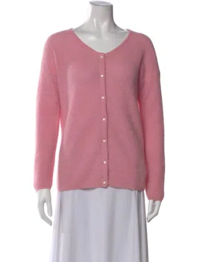 Pre-owned La Maille Sezane Scoop Neck Sweater In Pink