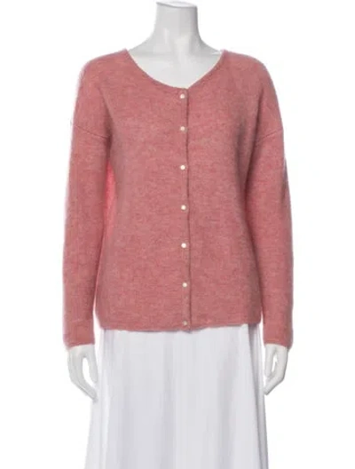 Pre-owned La Maille Sezane Scoop Neck Sweater In Pink
