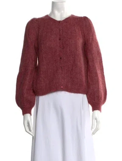 Pre-owned La Maille Sezane Scoop Neck Sweater In Red
