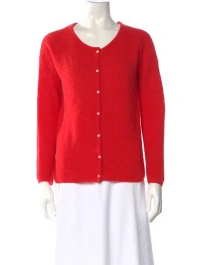 Pre-owned La Maille Sezane Scoop Neck Sweater In Red