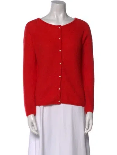 Pre-owned La Maille Sezane Scoop Neck Sweater In Red