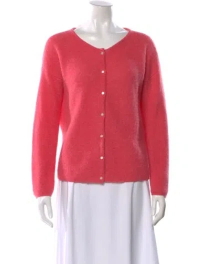 Pre-owned La Maille Sezane Scoop Neck Sweater In Red