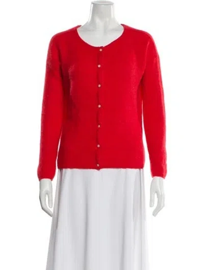 Pre-owned La Maille Sezane Scoop Neck Sweater In Red