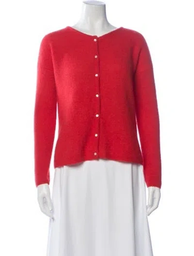 Pre-owned La Maille Sezane Scoop Neck Sweater In Red