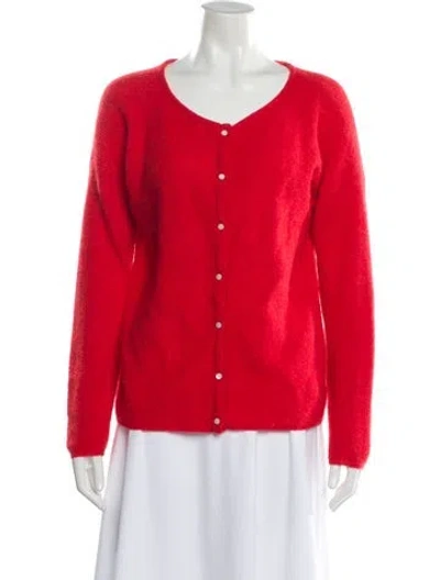 Pre-owned La Maille Sezane Scoop Neck Sweater In Red
