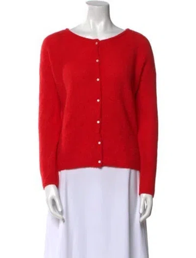 Pre-owned La Maille Sezane Scoop Neck Sweater In Red
