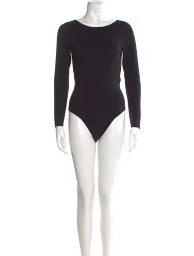 Pre-owned La Maille Sezane Scoop Neck Sweater W/ Tags In Black