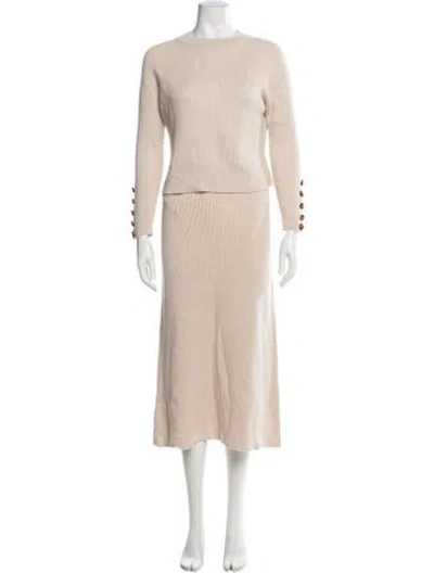 Pre-owned La Maille Sezane Skirt Set In Brown