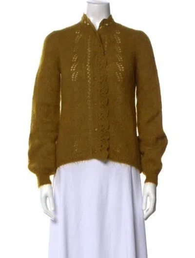 Pre-owned La Maille Sezane Sweater In Green