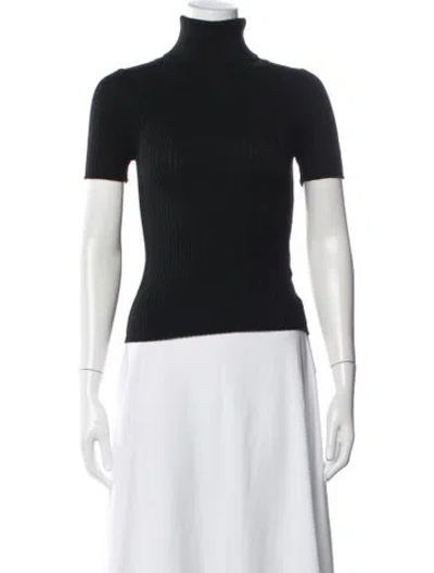 Pre-owned La Maille Sezane Turtleneck Sweater W/ Tags In Blue