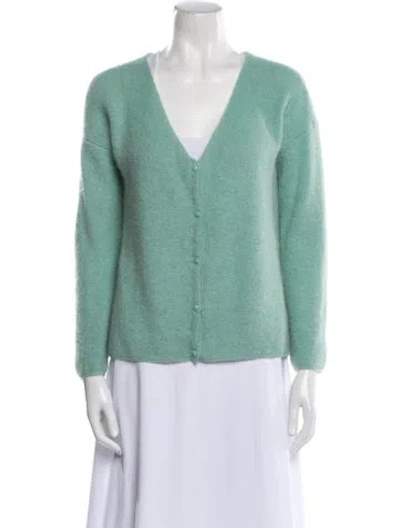 Pre-owned La Maille Sezane V-neck Sweater In Blue