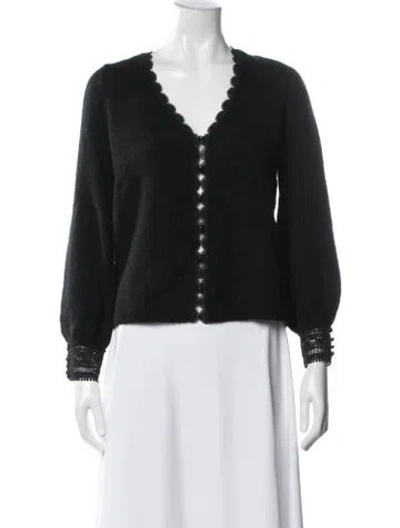 Pre-owned La Maille Sezane V-neck Sweater In Blue
