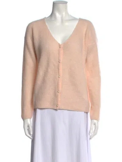 Pre-owned La Maille Sezane V-neck Sweater In Neutral