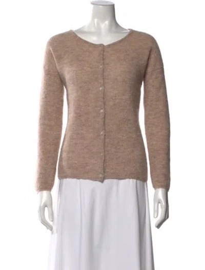 Pre-owned La Maille Sezane V-neck Sweater In Neutral
