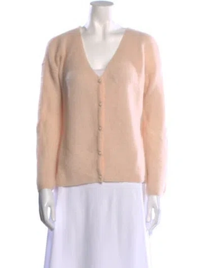 Pre-owned La Maille Sezane V-neck Sweater In Pink
