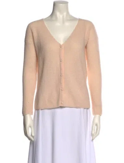 Pre-owned La Maille Sezane V-neck Sweater In Pink