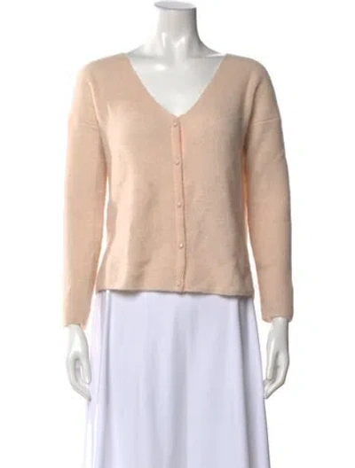 Pre-owned La Maille Sezane V-neck Sweater In Pink