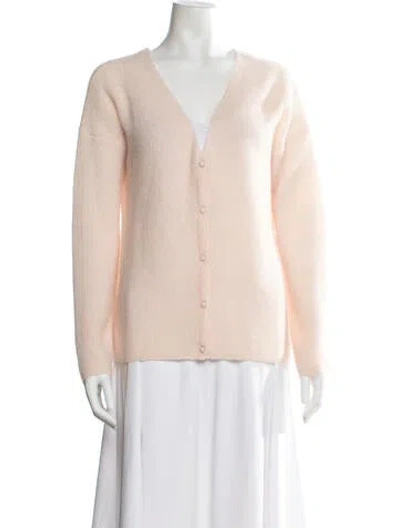 Pre-owned La Maille Sezane V-neck Sweater W/ Tags In Neutral